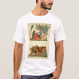 Szenen genommen von einem Manuskript des 'Maqamat T-Shirt