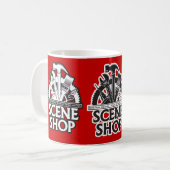 Szenen-Geschäfts-Tasse Kaffeetasse (Vorderseite Links)