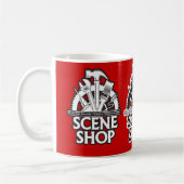 Szenen-Geschäfts-Tasse Kaffeetasse (Links)