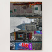 Szenen in Philadelphia Street. Jigsaw Puzzle (Vertikal)