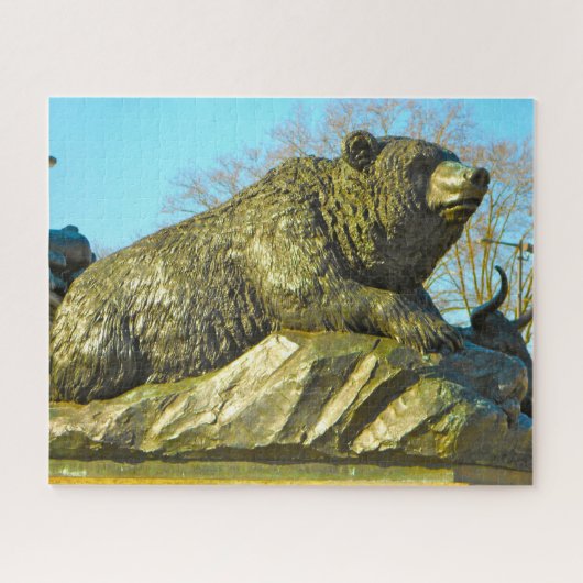 Szenen in Philadelphia Street. Puzzle (Horizontal)