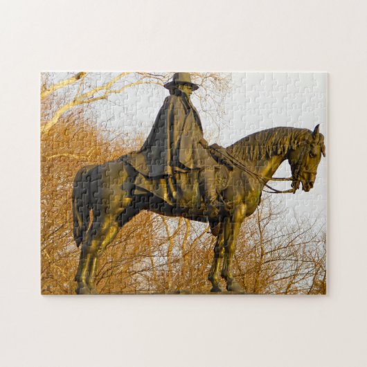 Szenen in Philadelphia Street. Puzzle (Horizontal)