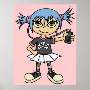 Szenen-Mädchen-Plakat 1 Poster