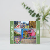 Szenen Valparaíso Postkarte (Stehend Vorderseite)