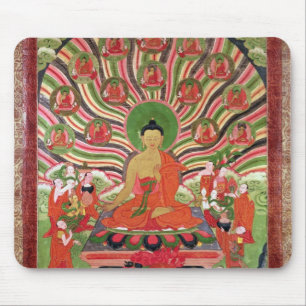 Szenen vom Leben von Buddha Mousepad