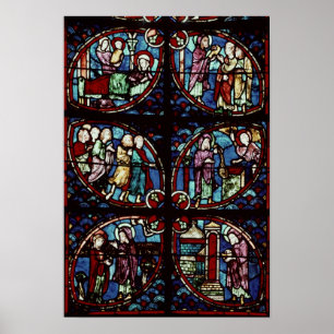 Szenen vom Leben von Johannes der Baptist Poster