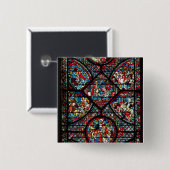 Szenen vom Leben von Karl der Große Button (Vorne & Hinten)