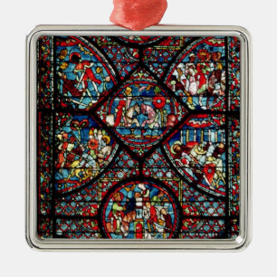 Szenen vom Leben von Karl der Große Ornament Aus Metall