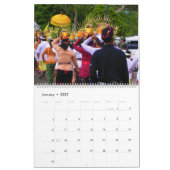 Szenen von Bali Kalender (Jan 2027)