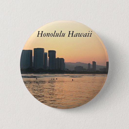 Szenen von Honolulu Button (Vorderseite)