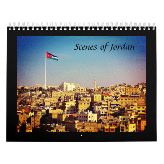 Szenen von Jordanien Kalender (Titelbild)