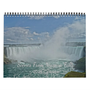Szenen von Kalender Niagara Falls 2015