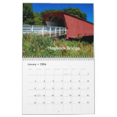 Szenen von Madison County Iowa Kalender (Jan 2026)