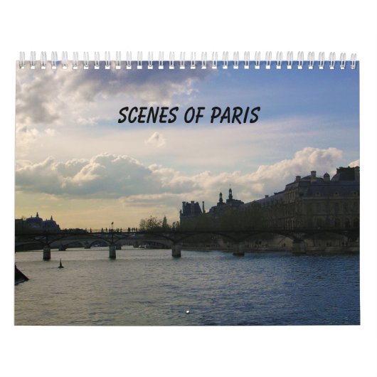 Szenen von Paris Kalender (Titelbild)