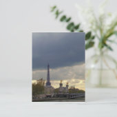 Szenen von Paris Postkarte (Stehend Vorderseite)