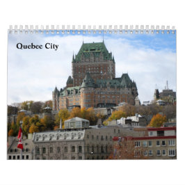 Szenen von Québec-Stadt Kalender