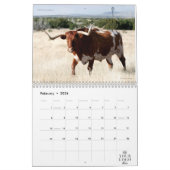 Szenen von Texas 2021 Custom Logo Calendar Kalender (Feb 2026)