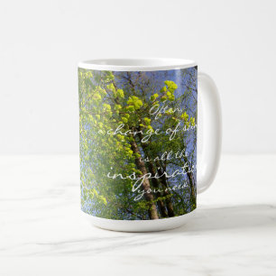 Szenenwechsel, Inspiration, die Sie brauchen, Lind Kaffeetasse