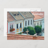 Szentendre - Hauptplatz Postkarte (Vorne/Hinten)
