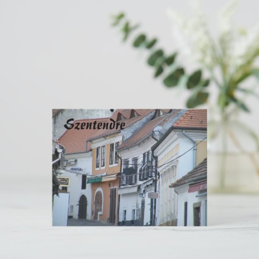 Szentendre Postkarte (Stehend Vorderseite)
