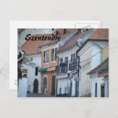 Szentendre Postkarte (Vorne/Hinten)