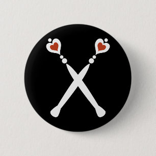 Szepter der Herz-Königin Button