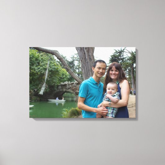 Szeto Familie 2016 24 x 16 Wrapped Canvas Leinwanddruck (Vorderseite)