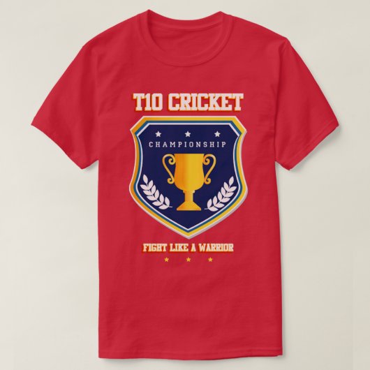 T10 Cricket3 T-Shirt (Design vorne)