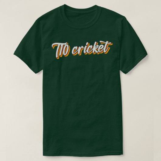 T10-Cricket T-Shirt (Design vorne)