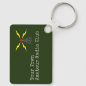 T1154 R1155 Lancaster Bomber WWII Funkrufzeichen Schlüsselanhänger (Rückseite)