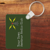 T1154 R1155 Lancaster Bomber WWII Funkrufzeichen Schlüsselanhänger (Rückseite)