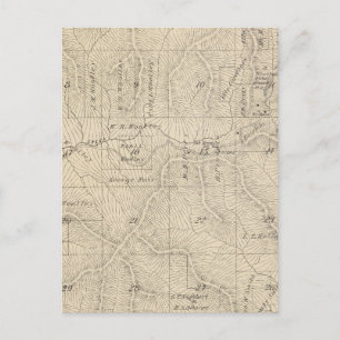 T15S R27E Tulare Landkreis Karte