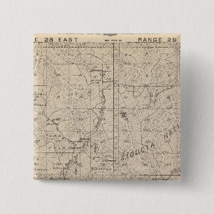 T1617S R2829E Tulare Landkreis Karte Button