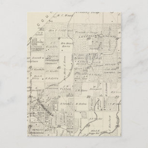 T18S R21E Tulare Landkreis Karte