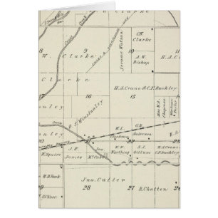 T18S R23E Tulare Landkreis Karte