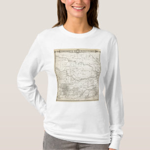 T18S R25E Tulare County Abschnitt-Karte T-Shirt
