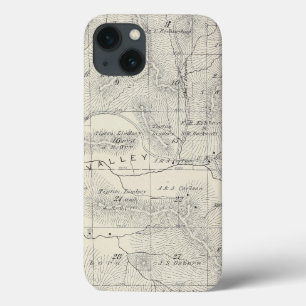 T19S R28E Tulare County Abschnitt-Karte Case-Mate iPhone Hülle