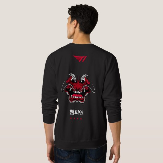 T1 Champion Sweatshirt (Schwarz voll)