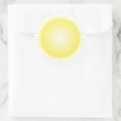 T1a Solarenergie 1 Runder Aufkleber (Tasche)