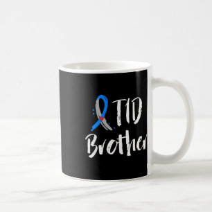 T1d Bruder Typ 1 Diabetes Bewusstsein Blue Grau Ri Kaffeetasse