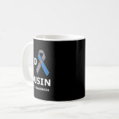T1d Cousin Typ 1 Diabetes Kaffeetasse (Vorderseite Links)