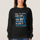 T1D Diabetes Awareness Premium Sweatshirt (Vorderseite)