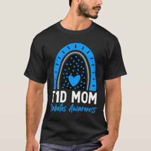 T1d Diabetes Day Kostüme Typ 1 Diabetische Mama Eh T-Shirt