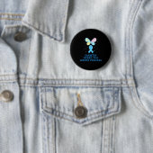 T1d Diabetes Warrior Butterfly Princess Diabetes A Button (Beispiel)