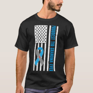 T1D Diabetes Warrior Oma Typ 1 Diabetes Aware T-Shirt