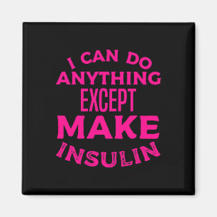 T1d Diabetiker Typ 1 Diabetes mellitus Männer Frau Magnet