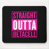 T1D Diabetiker Typ 1 Diabetes mellitus Männer Frau Mousepad (Vorne)