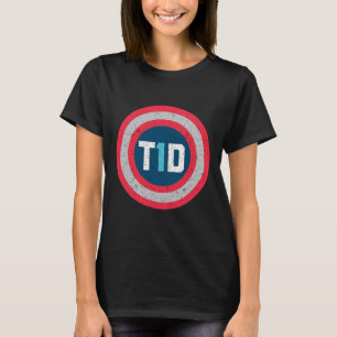 T1d Diabetiker Typ 1 Diabetes mellitus Männer Frau T-Shirt