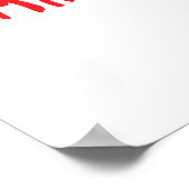 T1D Diabetikerdiabetes-Geschenk Poster (Ecke)