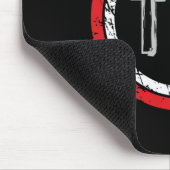 T1d Emblem Typ 1 Diabetes Bewusstsein Mousepad (Ecke)